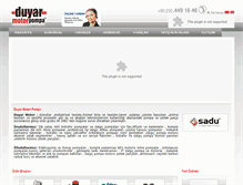 Tablet Screenshot of duyarmotor.com